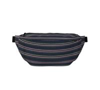 Riñonera de color a rayas para correr, soporte para teléfono sin rebote para gimnasio, bolsa cruzada impermeable con correa ajustable