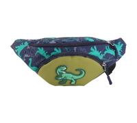 Riñonera de DinosaurAio, Riñonera Infantil con Dibujos Animados, Bolsa Bandolera para Niños,Niñas, Niños, Correr, Senderismo, Viajes, Deportes (Verde Militar)