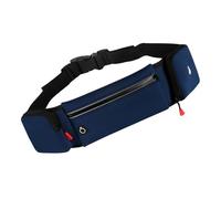 Riñonera de doble bolsillo para correr, impermeable, para deportes al aire libre, ejercicio, fitness, teléfono, bolsa ajustable para cinturón, b