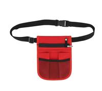 Riñonera de enfermera, correa ajustable, bolsa médica, almacenamiento de enfermera, bolsa de cadera, accesorios de cuidado portátil, bolsa de almacenamiento de herramientas, rojo