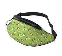 Riñonera De Marcha Conejillos De Indias Multifuncional Bolsa De Cintura Táctica Ligera Riñoneras Hombre Para Mujer Viajar Camping 14X35Cm