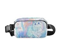 Riñonera de mariposa retro a la moda para mujeres, hombres, adolescentes, bolsa de pecho de gran capacidad, Ragdoll Cat Enchanted Personalizado, 1 size