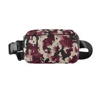 Riñonera de moda robusta con perros pastores australianos blancos para hombres y mujeres, mini bolsa de pecho con correa ajustable, bolsas deportivas cruzadas para viajes, compras, correr, 10, 1 Size