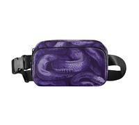 Riñonera de moda robusta con perros pastores australianos blancos para hombres y mujeres, mini bolsa de pecho con correa ajustable, bolsas deportivas cruzadas para viajes, compras, correr, 20, 1 Size