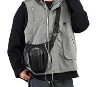 Riñonera De Muslo | Funda Impermeable Multifuncional Ajustable - Riñonera De Correa Para Pierna De Mujer,Para Hombres Y Mujeres En Moto Ciclismo Viajes Acampar Pescar Con Espacio Para Teléfono Y Equip