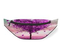 Riñonera de otoño con diseño de árbol de corazón para hombres, mujeres, niños, niñas, niños, riñoneras de árbol, deportiva, senderismo, correr, bolsa de cinturón, color, M, Organizador de bolsas