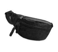 Riñonera de pana para mujer, bandolera con correa para el hombro, ajustable, moderna riñonera de pana para tiempo libre, deporte, riñonera verde para mujer, hombre, 2, talla única