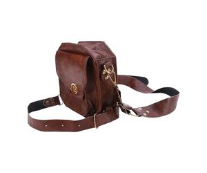 Riñonera de Pierna | Mochila Steampunk De Cuero PU para La Pierna con Estilo Retro | Ajustable para Muslo,para Viaje Senderismo Gimnasio Running Equitacion Caminar Deporte Trabajo