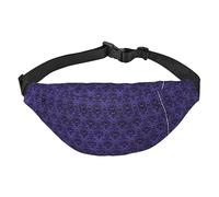 Riñonera de poliéster impermeable con cinturón ajustable, versátil bolsa cruzada para hombres y mujeres, Enjambre Fantasma, Talla única