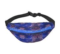 Riñonera de poliéster impermeable con cinturón ajustable, versátil bolsa cruzada para hombres y mujeres, Belleza Gran Cañón, Talla única