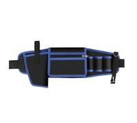 Riñonera de tela Oxford resistente con múltiples compartimentos, bolsa de almacenamiento portátil para herramientas y accesorios