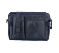 Riñonera de utilidad industrial con divisores, correa ergonómica para el hombro, bolsa de herramientas para trabajadores de mantenimiento de la construcción, cinturón portador de herramientas