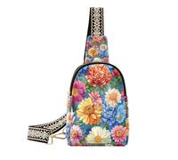 Riñonera de viaje con pintura al óleo de moda con girasoles retro amarillos para niñas impermeables para mujeres, Pintura al óleo con girasoles retro amarillos, 1 size