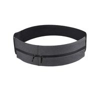 Riñonera deportiva con doble cremallera y correa ajustable para teléfono, riñonera para correr, ciclismo, Gray, 1 pieza