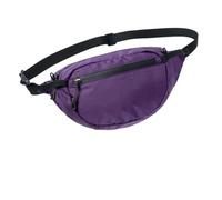 Riñonera deportiva con succión magnética, ligera, plegable, impermeable y antirrobo, Púrpura, 1.8L, Moda