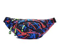 Riñonera Deportiva, Impermeable Viaje Cinturón de Dinero Moda Senderismo Ciclismo Running Riñoneras para Mujer Hombre