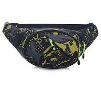 Riñonera Deportiva, Impermeable Viaje Cinturón de Dinero Moda Senderismo Ciclismo Running Riñoneras para Mujer Hombre