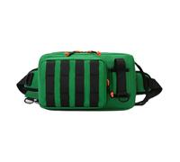 Riñonera deportiva para pesca, multifuncional, bolsa cruzada para equipo de pesca, bolsa de pecho, Green