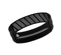 Riñonera deportiva para teléfono, de gran capacidad, transpirable, oculta, para correr, Color negro.