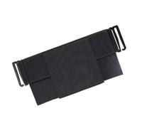 Riñonera elástica oculta para deportes al aire libre, correr, gimnasio, viajes, bolsa de almacenamiento, organizador esencial de viaje, Negro regular con C, Belleza masiva
