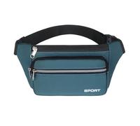 Riñonera for Hombre, cinturón Funcional Informal, Bolsa Grande for teléfono, Dinero, Fanny, Viaje, Cadera, Unisex(Blue)