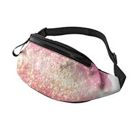 Riñonera Golden Shine para Mujeres y Hombres, riñonera Deportiva Informal Ligera para Entrenamiento al Aire Libre, Viajes, Correr, Ciclismo