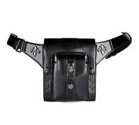 Riñonera Gótica Steampunk Punk Retro Rock Gothic Bag Goth Hombro Riñoneras Brazo con Pierna Caída