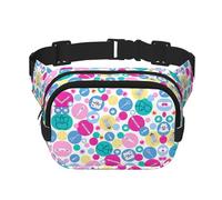 Riñonera grande con estampado de enfermera para mujer, bonita riñonera cruzada a la moda, Negro -, Talla única