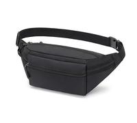 Riñonera Hombre Mujer Deportiva Unisex con 4 Bolsillos con Cremallera Bolsa para Entrenamiento al Aire Libre Viajes Casual Correr Senderismo