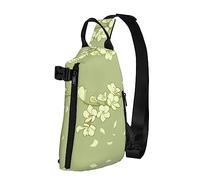 Riñonera impermeable de fibra de poliéster, mochila con 4 compartimentos, ideal para actividades al aire libre, peonía blanca, Begonia de dibujos animados, Talla única