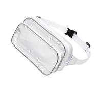 Riñonera impermeable de PVC con malla transparente, compartimento de almacenamiento, cinturón ajustable para senderismo, escalada, equipos al aire libre, bolsa impermeable de PVC para cinturón