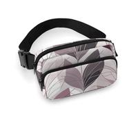 Riñonera impermeable para mujeres y hombres, con cinturón ajustable, bolsa cruzada casual de viaje para deportes, correr, ciclismo, color blanco, 20 x 13 cm, color blanco, White, 20x13cm, Riñonera