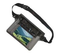 Riñonera impermeable para nadar, bolsa ajustable de gran capacidad, bolsa seca para navegar y nadar, S, Negro, ver descripción, Ver