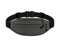 Riñonera Informal for Hombre, riñonera for Deportes al Aire Libre for Adolescentes, riñonera for Ciclismo, Bolsa de Viaje for teléfono, riñonera Impermeable for Hombre (Color : Dark Grey)