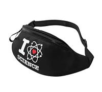 Riñonera Informal I Love Science para Hombre y Mujer, riñonera Deportiva de Ocio, Regalo de Ejercicio para el día Deportivo