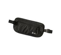 Riñonera invisible blindada para robo digital, cómoda solución de transporte, accesorio de viaje de moda, cinturón de dinero de viaje, Black