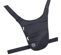 Riñonera invisible para mujeres y hombres, bolsa de cintura deportiva antirrobo, pequeña bolsa cruzada con correa ajustable, cinturón invisible pequeño antirrobo, cinturón invisible para hombres y