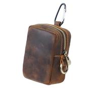 Riñonera ligera con cinturón de calidad, bolsa de equipo de caza al aire libre, multiusos, bolsillos para teléfono al aire libre, camping, monedero diario, Color café