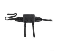 Riñonera ligera de TPU para pesca, compañero perfecto para tu próximo viaje de pesca, como lo muestra la imagen, negro