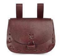 Riñonera medieval, bolsa de cinturón vintage, accesorios de disfraz renacentista LARP para mujeres y hombres, Uva, Medieval