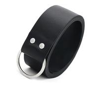 Riñonera medieval de cuero para cinturón de mago, bolsa lateral de corcho para botella de poción medieval, Cs002bk, Talla única, Mass Beauty