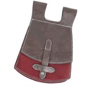 Riñonera medieval LARP renacentista para disfraz de cosplay o monedero de piel, S