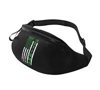Riñonera Militar Hombre Cinta De Concientización Sobre La Salud Mental Ligera Bolsos Bandolera Multifuncional Riñoneras De Cintura Para Viajes Aptitud Senderismo 14X35Cm