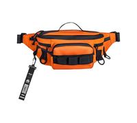 Riñonera moderna de tela impermeable con múltiples compartimentos, correa ajustable para amantes de deportes al aire libre, h, Fashion suit