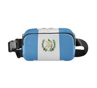 Riñonera moderna para mujeres y hombres, resistente al agua, con correa ajustable, para viajes, gimnasio, trabajo, bandera de Guatemala, país guatemalteco, Bandera de Guatemala, país guatemalteco,