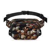 Riñonera multifunción con diseño de conejillos de indias de animales, para viajes, deportes, correr, riñonera, bolsa de cinturón, para mujeres, hombres, niños y niñas, color, XL, Organizador de bolsas