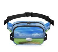 Riñonera multifunción para campo de golf, para viajes, deportes, correr, golf, riñonera para mujeres, hombres, niñas y niños, color, XL, Organizador de bolsas