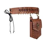 Riñonera Multifuncional for Cosplay Steampunk, Bolso de Viaje for teléfono for Amantes del Aire Libre y Disfraz Que Marca Tendencia