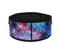 Riñonera multifuncional para correr, gran capacidad, deportiva, para ciclismo, cintura multifuncional, gran capacidad, Cielo estrellado XXL, Talla única