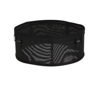 Riñonera multifuncional para correr, gran capacidad, deportiva, para ciclismo, cintura multifuncional, gran capacidad, Negro M, Talla única